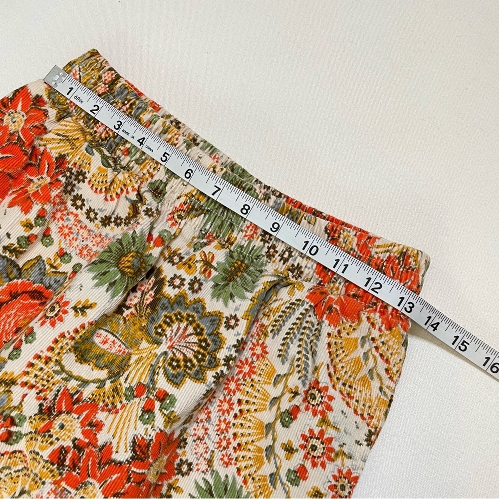 Urban Outfitters floral retro corduroy cargo joggers XS - Picture 11 of 13
